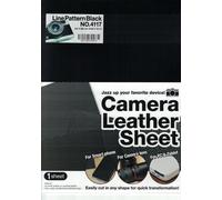 Fotocamera Pelle Similpelle Foglio Japan Hobby Tool 4117 Linea Modello Nero