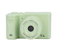 Fotocamera per Bambini, 12MP 1080P HD, Schermo IPS, Treppiede, Filtri Multi Colore, Materiale ABS per il di Compleanno delle Ragazze dei Ragazzi, Stabilizzazione (GREEN)