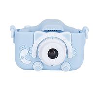 Fotocamera per Bambini, 2in 40MP Kid Digital Video Selfie Camera per Bambini, Fotocamera Digitale per Bambini con Scheda SD da 32 GB, i Migliori Regali di Compleanno per Ragazzi(gatto blu)