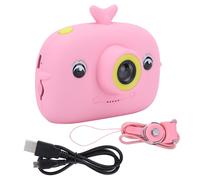 Fotocamera per bambini con doppia fotocamera e schermo ad alta definizione, display IPS protettivo per gli occhi e autofocus per i più piccoli,