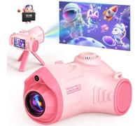 Fotocamera per bambini con proiettore, grande schermo 1080P Vedio Selfie Camera con treppiede, capacità di memoria di 32 GB, fotocamera per bambini per età 6 7 8 9 10 11 12, regali di compleanno