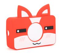 Fotocamera per bambini con scatti da 12 MP, custodia resistente e antiurto in morbido silicone senza BPA, ricaricabile tramite USB per un