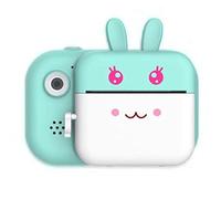 fotocamera per bambini con stampa,fotocamera portatile per bambini per ragazze ragazzi bambini con videocamera con schermo da 2,4 pollici,pixel da 2400 W e registratore video HD 1080p (blu)