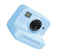 Fotocamera per bambini con stampa istantanea, inclusi 4, Blue | La struttura in plastica e metallo per la progettazione attività all ' aperto incoraggia attività gioco
