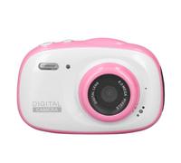 Fotocamera per Bambini da 8 MP, Zoom Digitale 6X, Display IPS HD, Impermeabile, Batteria da 1000 MAh, Videocamere Digitali HD per Bambini con MP3, MP4, Torcia per Nuoto, Immersioni