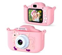 Fotocamera per bambini, display digitale da 2,0", regalo per bambini 3, 4, 5, 6, 8, 7, 9, 10, 11, 12 anni, ragazzi e ragazze, 1080P, HD, anti-goccia, per bambini, per compleanno, Natale, giocattolo