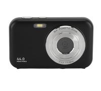 Fotocamera per Bambini, Fotocamera Digitale Portatile HD FHD 1080P Video Multifunzionale per la Scuola (BLACK)