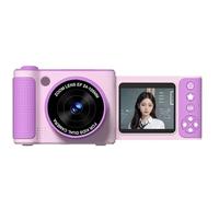 Fotocamera per Bambini | Fotocamera Vlog Con Schermo Da 2.4 Pollici,Giocattolo Divertente con Flash per Ragazzi Ragazze Scuola Gioco Campeggio Spiaggia Giardino