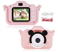 Fotocamera per bambini in materiale sicuro e atossico, fotocamera multifunzionale con batteria a lunga durata per un divertimento senza fine, include