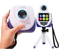Little Tikes: Tobi 2 Fotocamera, Foto E Video In Alta Definizione, Effetti Speciali, Fotocamera Per Selfie, Giochi, Include Batteria Ricaricabile, Stick Per Selfie E Altro