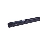 Fotocamera per documenti Scanner portatile HD Scanner portatile for foto di documenti A4 a colori ad alta velocità, Mini scanner a colori tascabile, Scanner A4 HD(Noir)