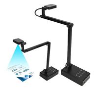 Fotocamera per Documenti USB 4K, Webcam e Visualizzatore da 16 MP, Inversione Dell'immagine, Pieghevole per Demo Dal Vivo, Conferenze Web, Funziona con Windows, Android e OS X