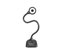 Fotocamera per Documenti USB, Webcam per Documenti con Microfono, Luci LED, Inversione 'Immagine, Pieghevole per L'Apprendimento e L'Insegnamento