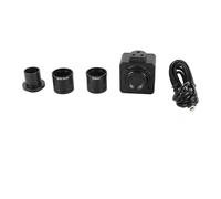 Fotocamera per microscopio educazione scientifica microscopio USB HD Fotocamera elettronica per oculare 5 MP con adattatore