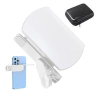 Fotocamera per telefono con riflesso a specchio, strumento fotografico per smartphone, accessorio per selfie HD, superfici ottiche trasparenti, struttura compatta e leggera, facile fissaggio a clip