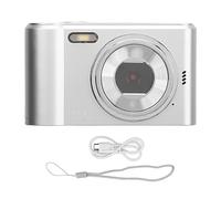Fotocamera per Vlogging Portatile, Fotocamera da 48 MP 2,7 K con Zoom HD 8X con Messa a Fuoco Automatica per Principianti, Funzionamento Semplice, Adatta a Varie Fotografie