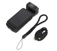 Fotocamera Portatile 5K Zoom Digitale 10x, Rotazione di 180 Gradi, 36MP, Lunga Esposizione, Bilanciamento del Bianco, Rallentatore, Videocamera con Stabilizzatore D'immagine,