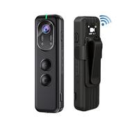 Fotocamera portatile D1 Full 1080P Mini videocamera digitale Videocamera piccola videocamera indossata dalla polizia Cam Telecamera for visione notturna Registratore DVR for auto sportive Protezione p