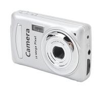 Fotocamera portatile da 2,4 pollici, fotocamera digitale Fotocamera portatile Zoom digitale 16X 1080P 16MP Messa a fuoco automatica Stabilizzazione multiasse Fotocamera digitale (Silver Gray)