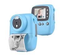 Fotocamera portatile per bambini con stampa istantanea video digitale con 1080P ad alta risoluzione 18MP 2 3 pollici grande schermo divertenti cornici per foto marcatori adesivi di carta corda appesa