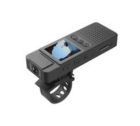 Fotocamera portatile Telecamera sportiva Hotspot HD 1080P, registratore delle forze dell'ordine, telecamera notturna, piccola fotocamera, registratore for moto con dado magnetico Protezione personale,