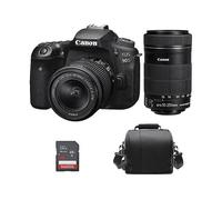 FOTOCAMERA REFLEX CANON EOS 90D, Zoom 3x, Risoluzione 32,5 megapixel, stabilizzatore optical Zoom ottico 3x, 18 megapixel, Nero