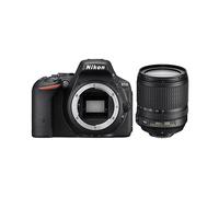 FOTOCAMERA REFLEX NIKON D5500, Zoom 18-105x, Risoluzione 6 × 4 pixel, stabilizzatore optical Zoom ottico 18-105x, 24,1 megapixel, Nero