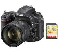FOTOCAMERA REFLEX NIKON D750, Risoluzione 24,3 megapixel, stabilizzatore optical, 24,3 megapixel, Nero