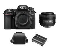 FOTOCAMERA REFLEX NIKON D7500, Risoluzione 20,9 megapixel, stabilizzatore optical, 20,9 megapixel, Nero