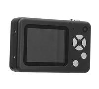Fotocamera Selfie HD Fotocamera Compatta per Studenti con Doppio Obiettivo da 2,5K (BLACK)