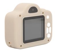 Fotocamera Selfie per Bambini, Doppia Lente in Silicone ABS, Vari Giochi, Videocamera Digitale 1080P per Bambini per la Fotografia (GRAY)