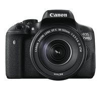 FOTOCAMERA SLR CANON EOS 750D, 18-135 mm, 18-135 mm, Zoom standard, Sensore CMOS