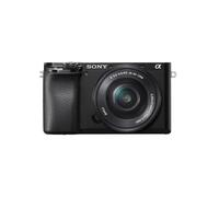 Fotocamera Sony A6100 Mirrorless Obiettivo E Pz 16 50Mm 4K 24Mp Nera