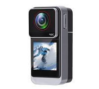 Fotocamera Sportiva 4K Anti-vibrazione con Touch Screen da 20 MP per Ciclismo Subacqueo Resistente All'acqua - Argento