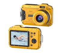 Fotocamera subacquea, 2,7 K 56 MP 33 FT fotocamera digitale impermeabile con zoom ottico 6X e zoom digitale 4X schermo IPS da 2,8 pollici, ideale per snorkeling, nuoto e avventure all'aria aperta con