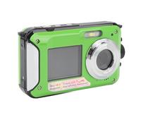 Fotocamera Subacquea da 2,7K, Fotocamera Subacquea da 10 Piedi con Fotocamera Subacquea per Selfie a Doppio Schermo con Messa a Fuoco Automatica da 48 MP, Zoom Digitale 16X,