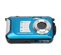 Fotocamera Subacquea, Fotocamera Digitale Impermeabile con Display LCD 1080P 30MP per Campeggio Snorkeling