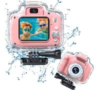 Fotocamera subacquea multifunzionale, fantastico regalo ideale per bambini dai 3 ai 12 anni con creatività infinita, fotocamera impermeabile