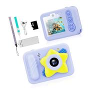 Fotocamera subacquea per bambini con batteria da 600 mAh, 3 ore di tempo di utilizzo, leggera, portatile, perfetta prima per piccoli esploratori a prova di bambino