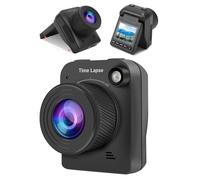 Fotocamera Time Lapse 4K 32 MP, Costruzione/impianto/meteo/vita All'aperto, Fotocamera Time-lapse a Colori per Costruzioni All'aperto con Schermo LCD da 2,0 Pollici Riprese Macro