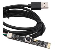 Fotocamera USB con messa a fuoco automatica da 8 MP con microfono Mini fotocamera per PC per computer Fotocamera 4K Lightburn per incisore laser Mini Strip Webcam Board CCTV Telecamera di sorveglianza