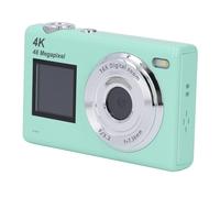 Fotocamere Digitali, Fotocamera Compatta da 48 MP 4K 16X con Zoom Digitale Autofocus, Anti Shake, Punta e Scatta Videocamere Portatili per Studenti, Bambini, Adolescenti, Design