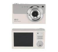 Fotocamere Digitali, Fotocamera Compatta da 68 MP 4K con Zoom Digitale 16X, Autofocus Anti Shake Point and Shoot Videocamere Digitali Portatili per Viaggi All'Aperto, Schermo IPS