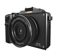 Fotocamere Digitali Grandangolari da 48 MP Fotocamere Fai-da-Te Telaio Anteriore Posteriore Dual Lens Selfie Camcorder for La Fotografia Videocamera WiFi 18X 4K Telecamera HD (Color : with 32G, Size