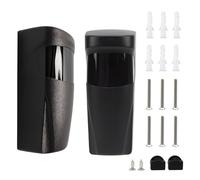 Fotocellula per Portone, Cellula per Portone a 90° con Emittente e Ricevente Incluse 12 V/24 V AC DC, Cellula Fotoelettrica per Porta Automatica e Portoni Garage