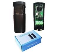 Fotocellule cancello automatico Universale ORIENTABILE 180° a 60° Coppia sensori inflarossi per esterno IP55 e interno automatismi, Allarme, Porte, Finestre, Cancelli, Garage e Barriere AC/DC 12-24V