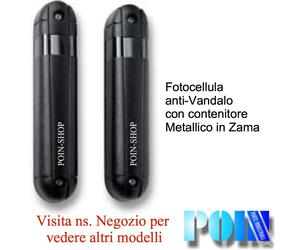 FOTOCELLULE FOTOCELLULA ANTI VANDALO PORTE E CANCELLI AUTOMATICI REGOLAB. 0-90°