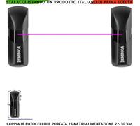Fotocellule Pupilla Automazione Cancello Elettrico Dispositivi Sicurezza Benincà