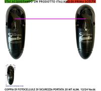 Fotocellule Sicurezza Automatismi Cancelli Compatibili Fac Proteco Btf vds Key