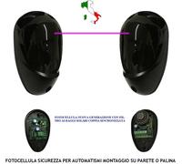 COPPIA FOTOCELLULE CANCELLO AUTOMATICO COMPATIBILI ALLMATIC ALIMENT. 12/24 Vdcca